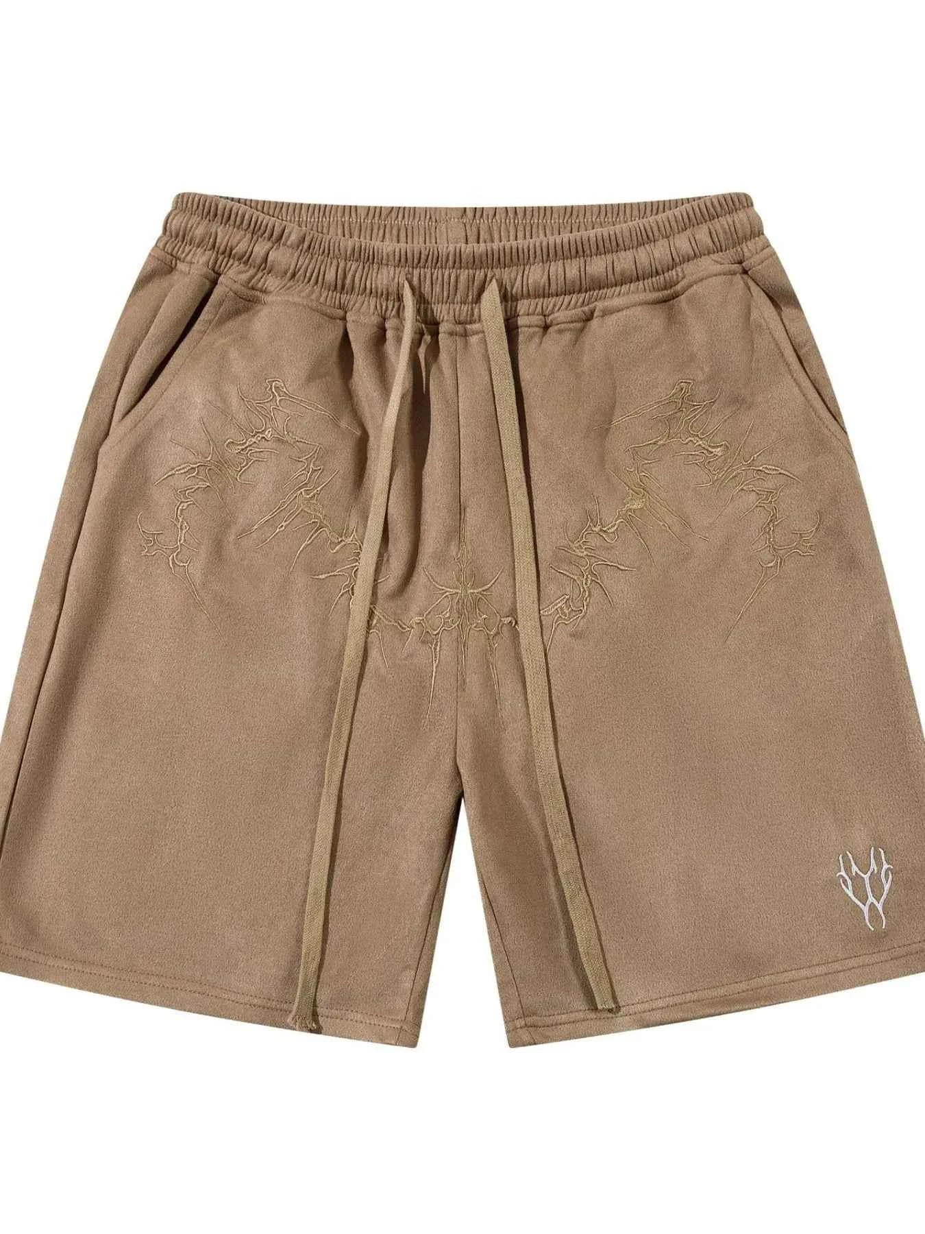 Men's Drawstring Pocketed Shorts