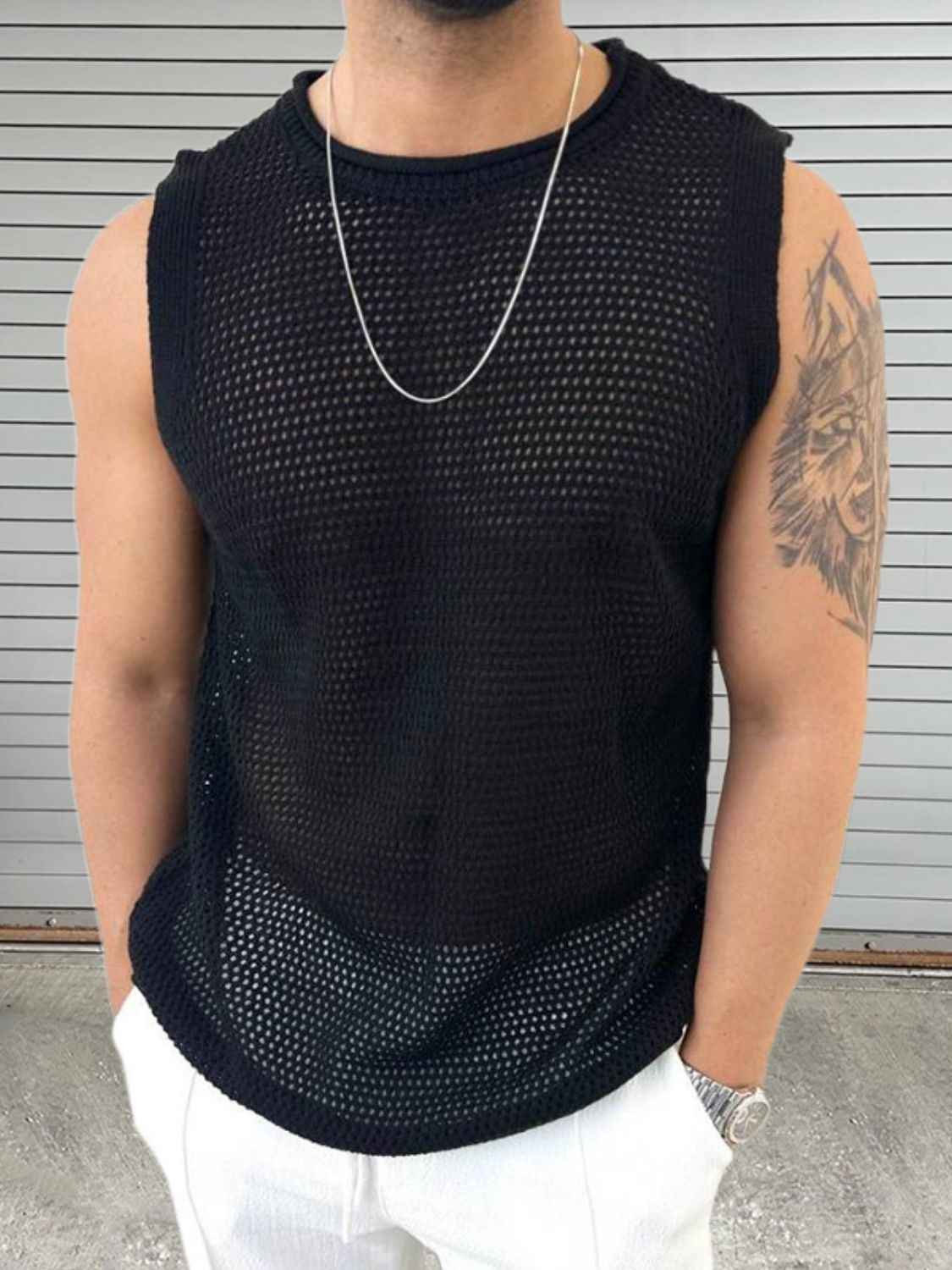 Men's Sleeveless Knit Top - Damned Threads
