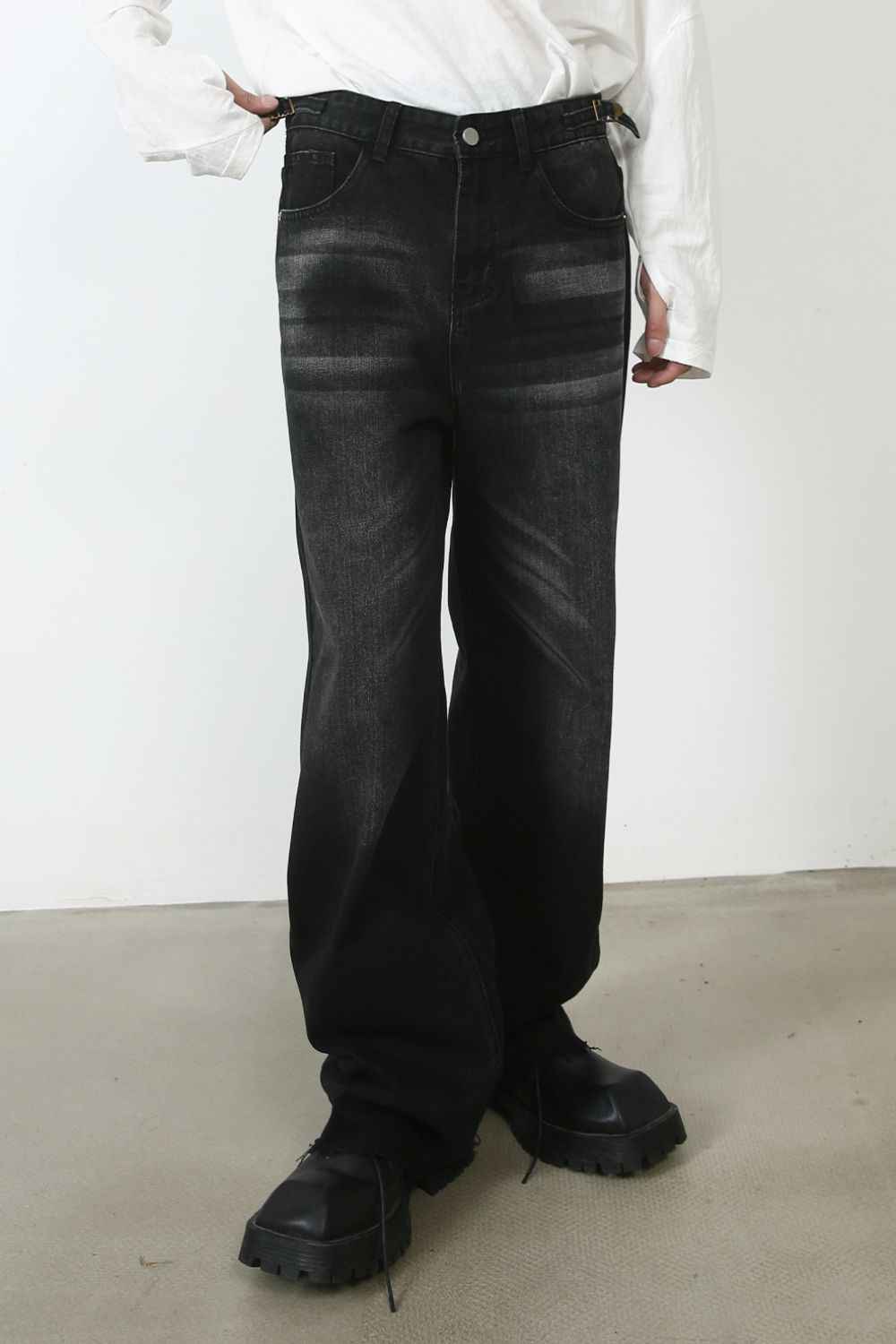 Men's Frayed Hem Jeans - Damned Threads