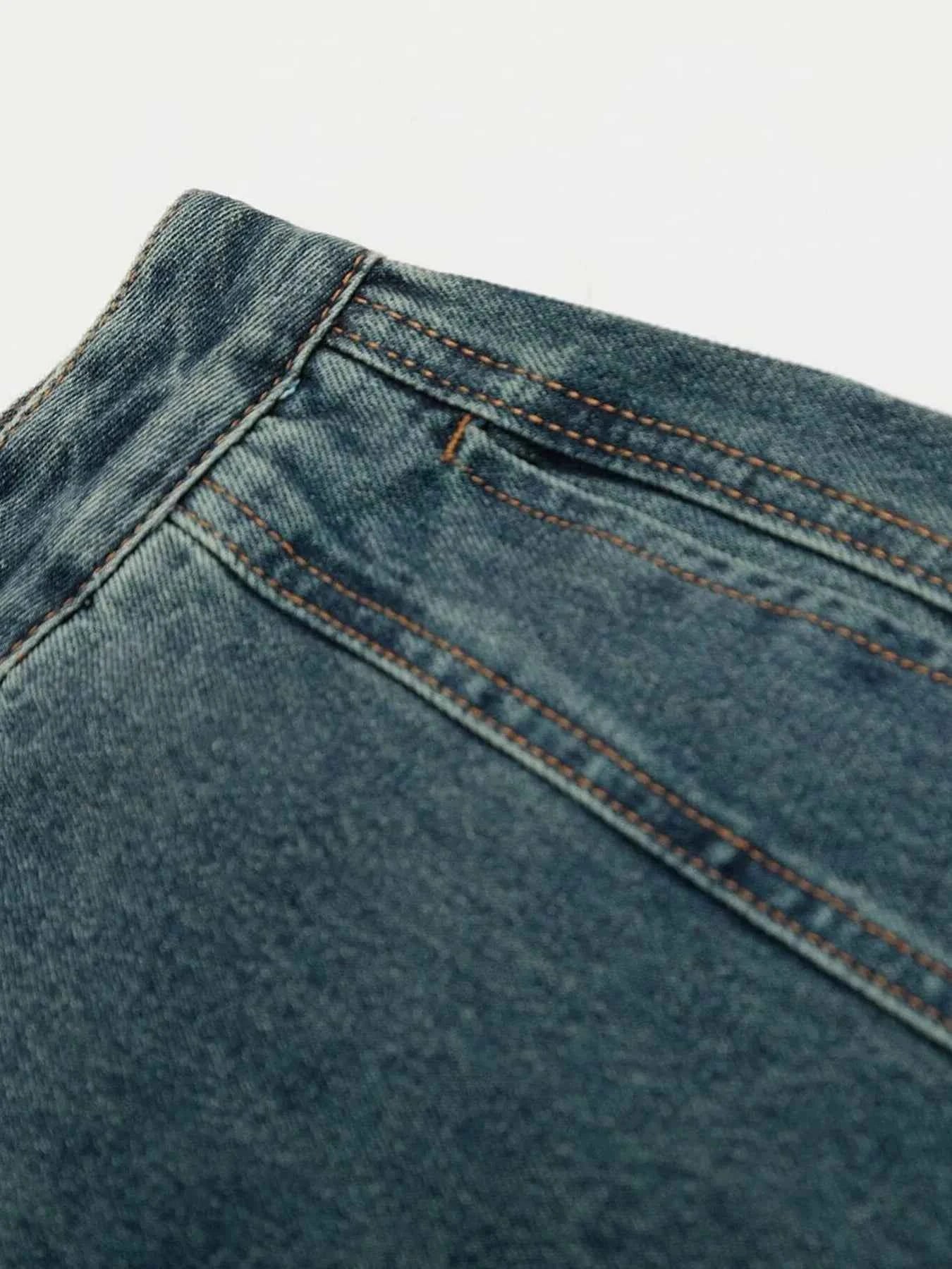 Men's Vintage Wide Leg Baggy Jeans