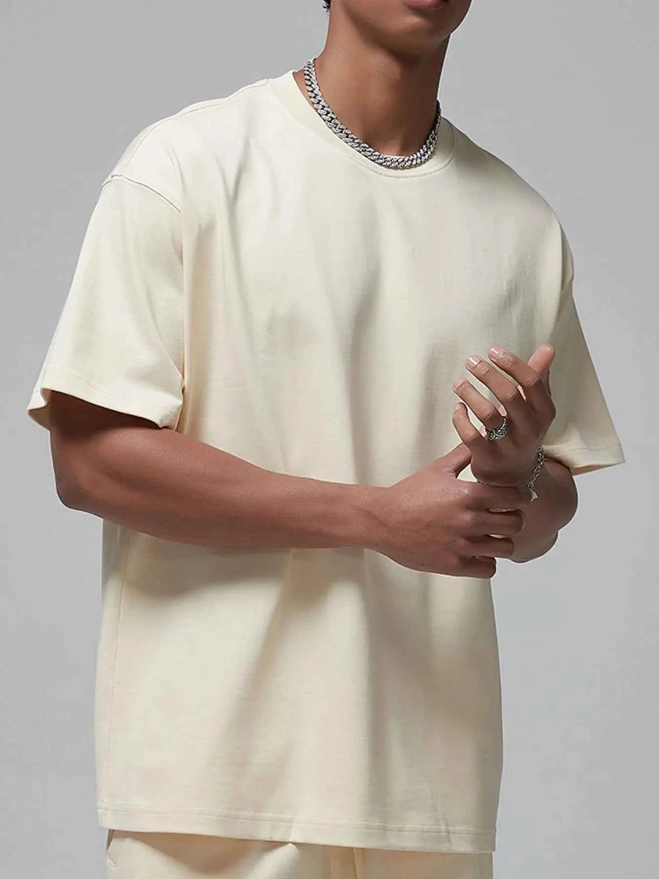 Men's Oversized Crew Neck T-Shirt