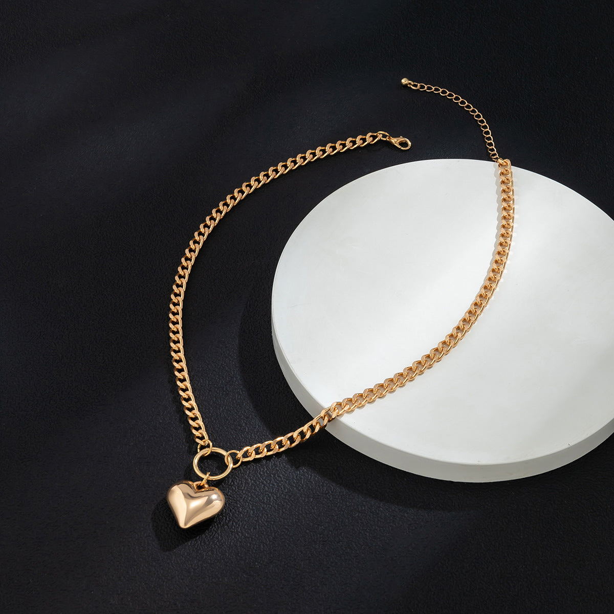 Got A Big Heart Necklace - Damned Threads