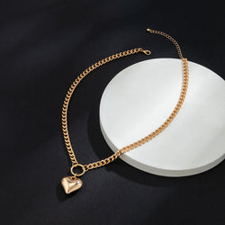 Got A Big Heart Necklace - Damned Threads