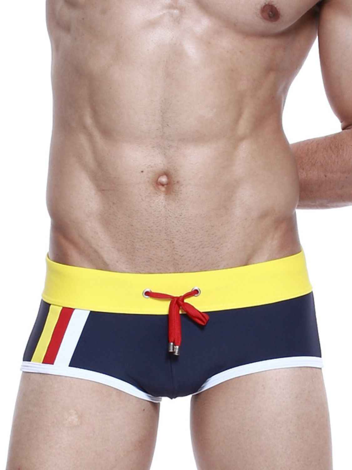 Men's Drawstring Skimpy Swim Shorts - Damned Threads