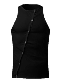 Men's Full Size Split-Button Tank - Damned Threads