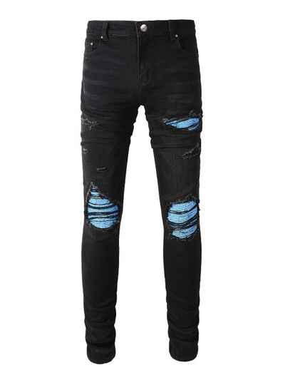 Men's Distressed Skinny Jeans - Damned Threads
