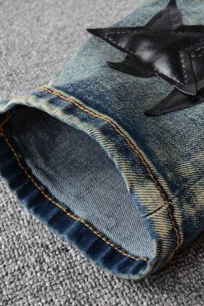 Men's Washed Star Slim Jeans - Damned Threads