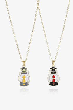 Two-Piece Halloween Theme Necklace Set - Damned Threads