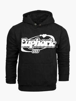 Men's Letter Graphic Long Sleeve Hoodie - Damned Threads