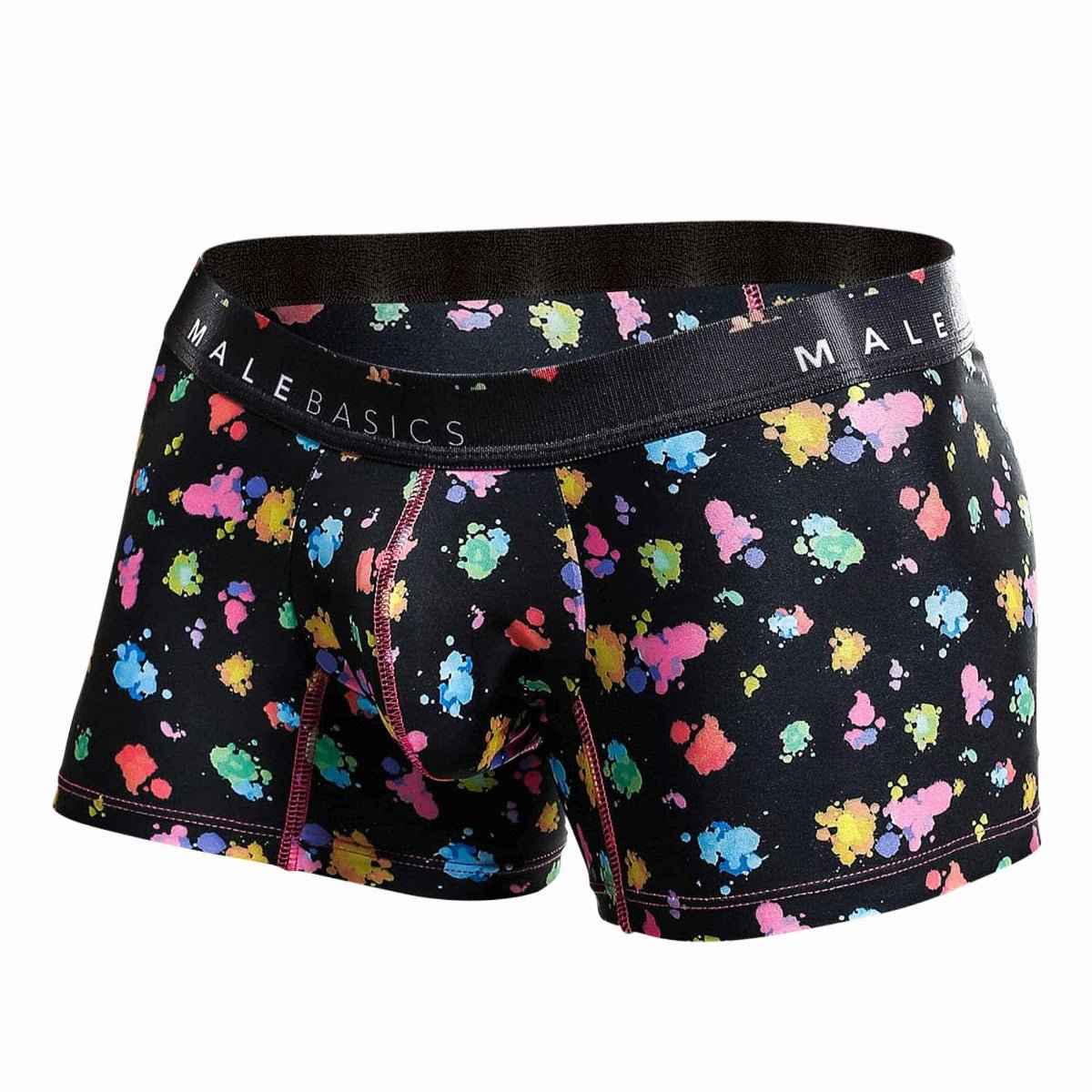 Malebasics Trunk Hipster Black Splash
