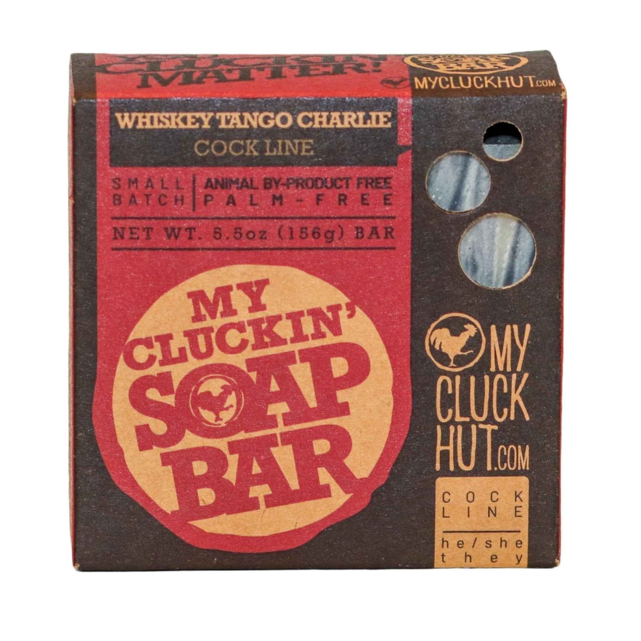 Whiskey Tango Charlie | My Cluckin' Soap Bar - Damned Threads